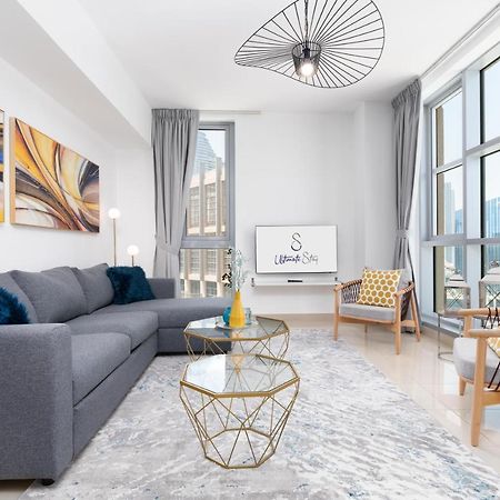 Ultimate Stay / 4 Beds / Burj Khalifa View Dubai Luaran gambar