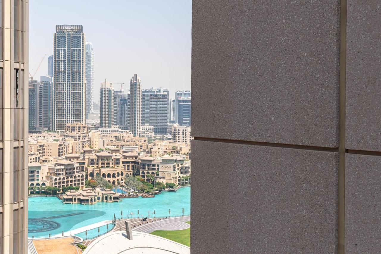 Ultimate Stay / 4 Beds / Burj Khalifa View Dubai Luaran gambar